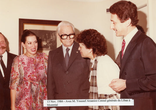 Louise Harel et M. Youssef Arsanios