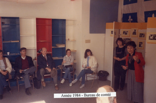 Visite de bureau de comté