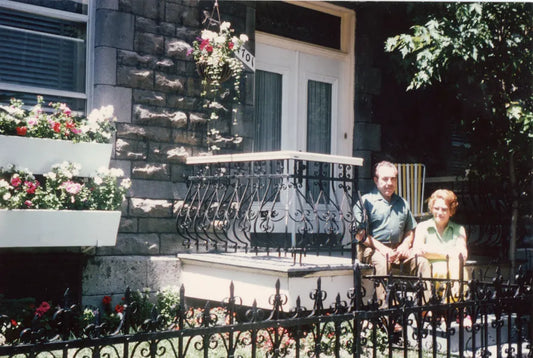 Les parents Ernest et Amanda Rivard