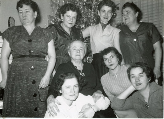 Noel en famille 1954