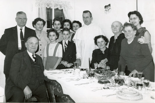 Noel en famille 1954