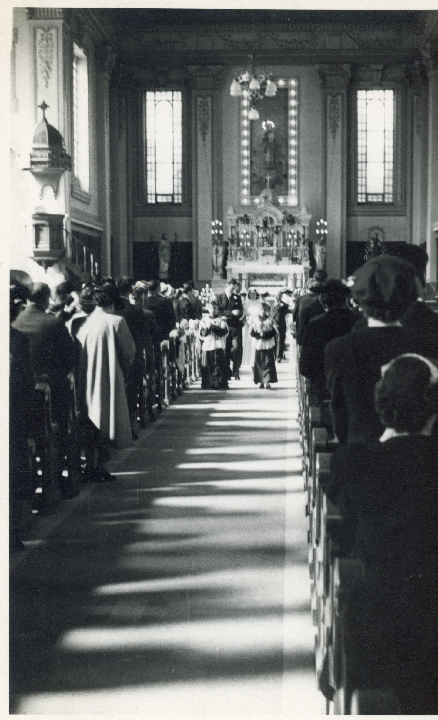 Mariage de Gisèle Lanthier et Octave Lévesque