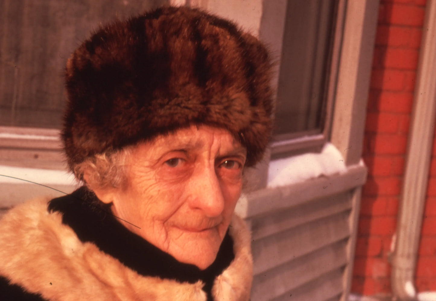 Femme au chapeau de fourrure