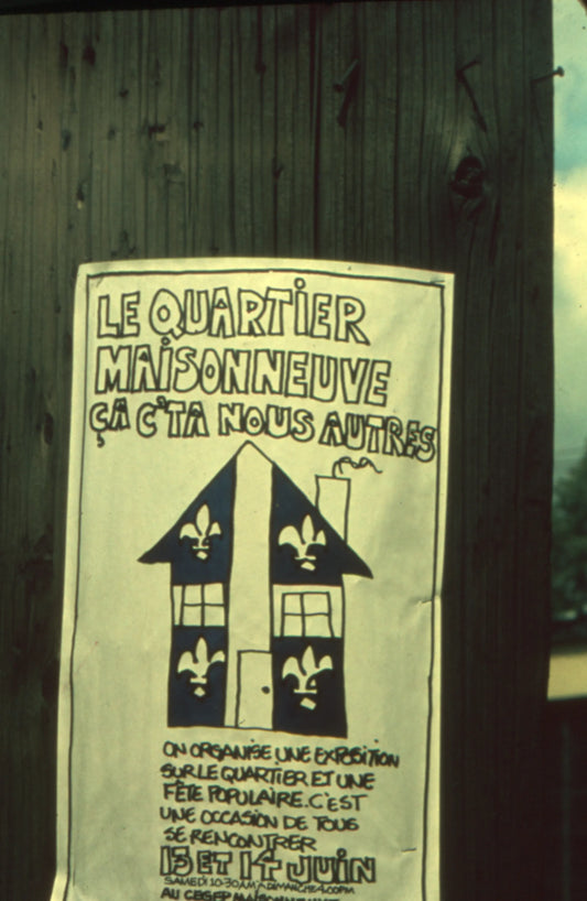 Affiche d'invitation