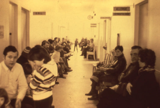 Corridor d'attente d'hôpital