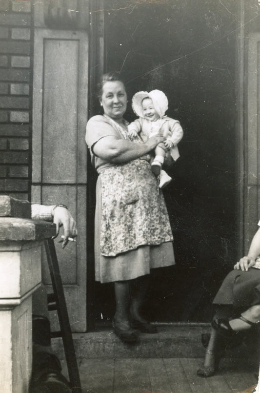 Rose Boulanger et son petit-fils Yves