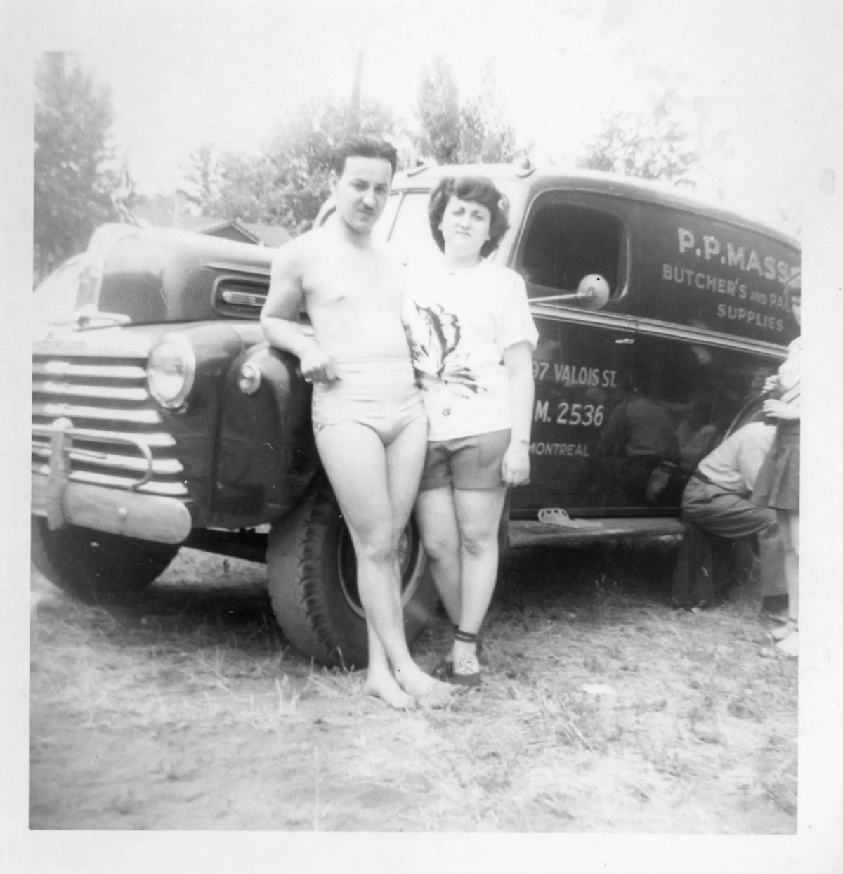 Albert Masson et Paulette Blondin