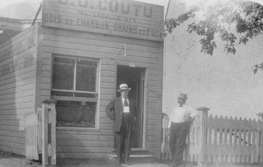 Commerce Bois et charbon, grains et foin J.O. Coutu