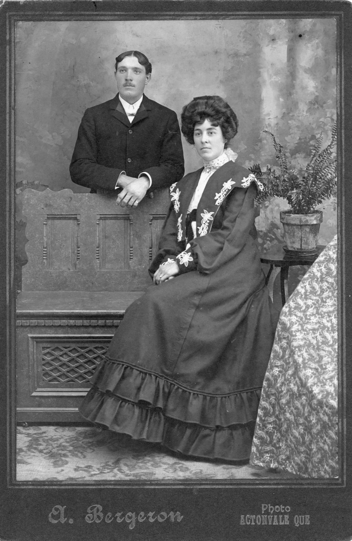 Émile Brousseau et Antonia Delorme