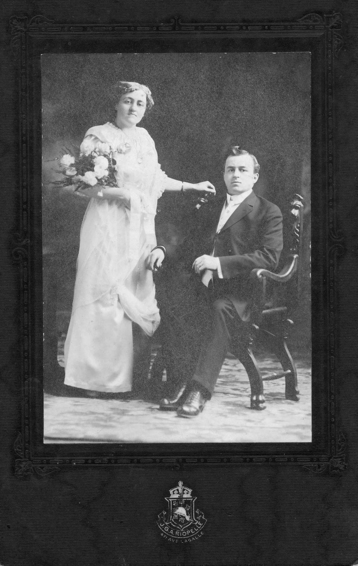 Rose-Alma Delorme et Arthur Barbin