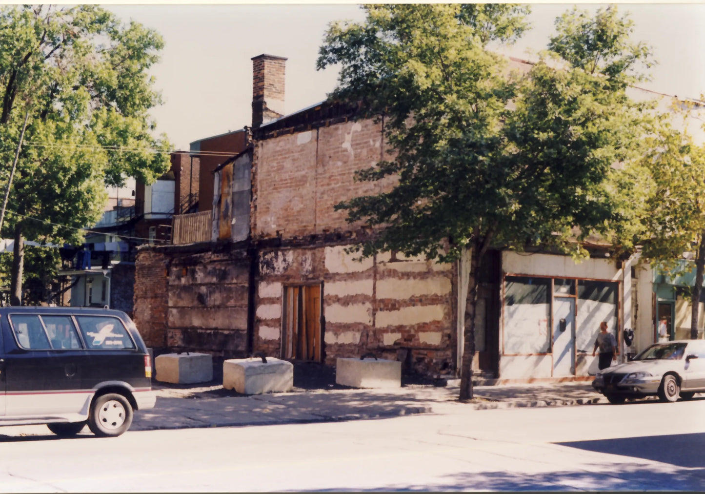 Terrain vacant 4216-18 Ste-Catherine est