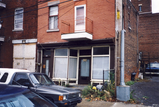 Premier emplacement de l’épicerie Desnoyers au 436 rue Bruneau