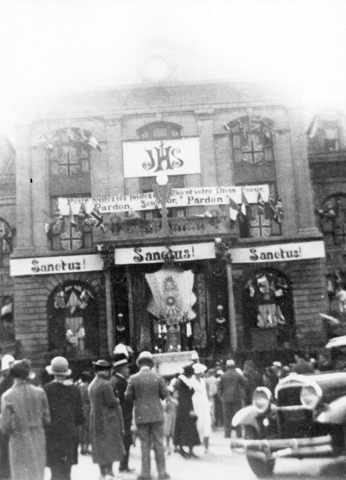 Procession de la Sainte Foi au marché Maisonneuve