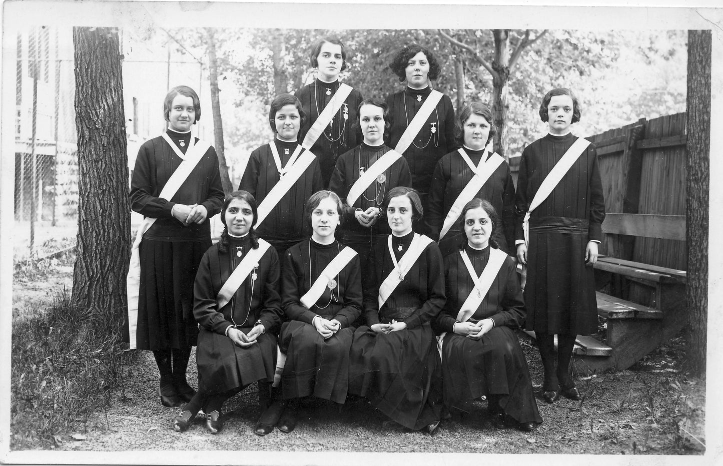 Élèves de neuvième année, pensionnat Ste-Émélie-Viauville