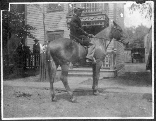 Lévis Lachapelle à cheval