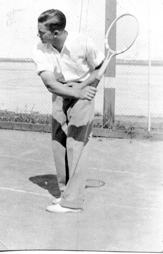 Roger Brière au Tennis Bellerive