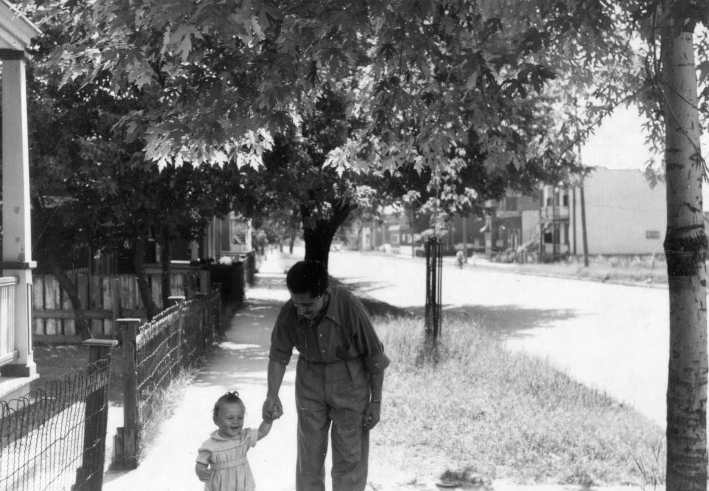 Père avec fillette